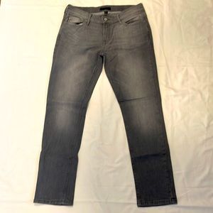 Banana Republic 4-way Stretch Girlfriend Jean, Gray (Size 27 /